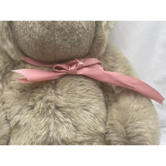 VINTAGE DERI CARTIER BEAR COMPANY 1985  "BABY BEAR" TAN TEDDY 24” STUFFED ANIMAL - Picture 3 of 16